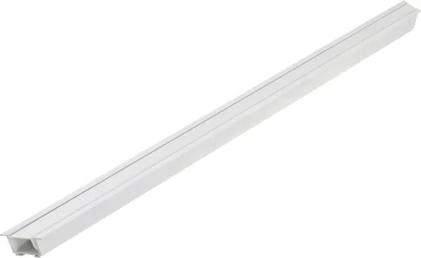 Perfil De Embutir Sem Iluminação 50cm Fit15 45° Esquerda - BRANCO