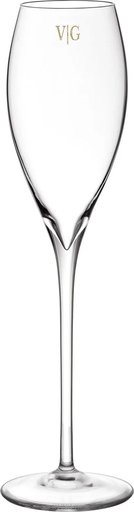 Taça de Cristal Mozart Basic p/ Espumante Vale dos Vinhedos 180ml  Incolor