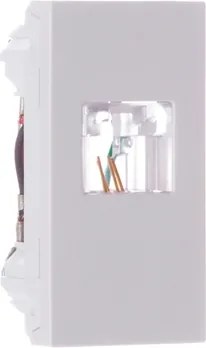 Modulo Tomada Para Telefone Rj11 4 Fios Branco Orion