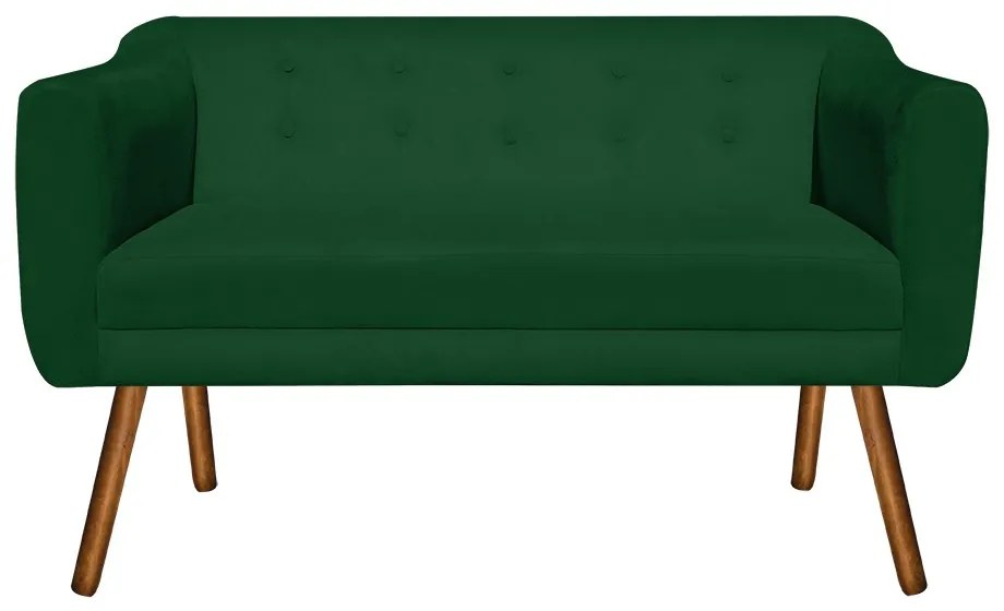 NAMORADEIRA JULIA 2 LUGARES SUEDE VERDE
