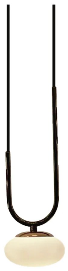 Pendente Ares 10X32Cm Led 5W - Usina 19755/1 Led (FN-F - Fendi Fosco, 4000k, 110v)