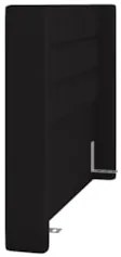 Cabeceira Cama Box Queen 160cm Pisa Z37 Sintético Preto - Mpozenato