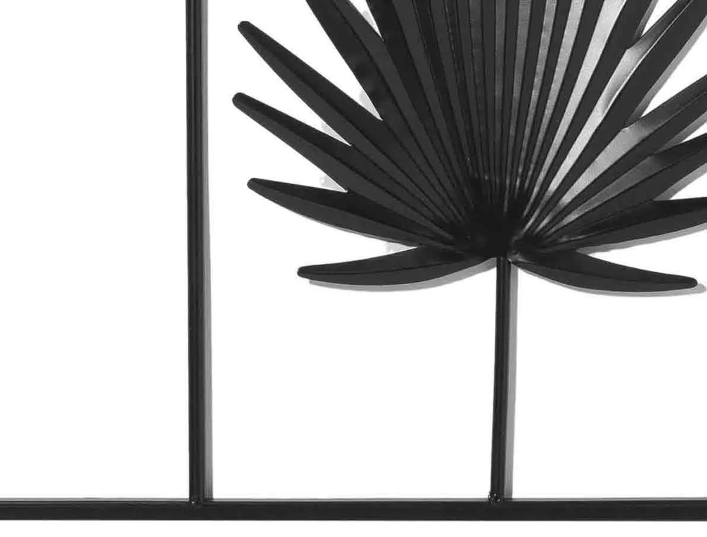 Adorno Decorativo de Parede Preto 65x45x1 cm - D'Rossi