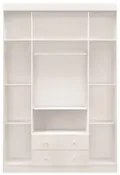 Guarda Roupa Infantil Helena 04 Portas 02 Gavetas Branco - Phoenix