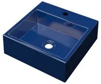 Cuba Pia De Apoio Para Banheiro Quadrada Q355W Azul Escuro C08 - Mpoze