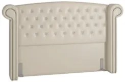 Cabeceira Cama Box Casal 160cm Provença Z37 Facto Pérola - Mpozenato
