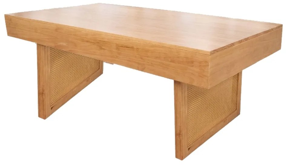 Mesa de Jantar Retangular Andaluzia Taís Puntel - Mel Pinus  Kleiner