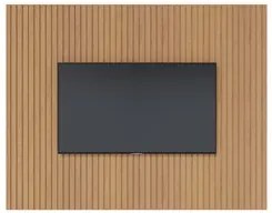 Painel para TV 82 Polegadas Ripado 304cm Nigéria C05 Freijó - Mpozenat
