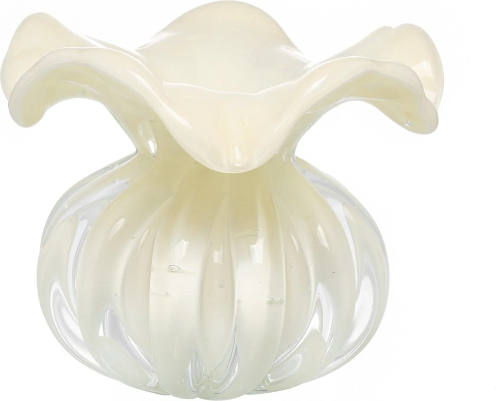 Vaso Murano Trouxinha Leida PP - Topázio  Topázio