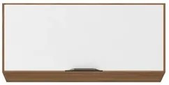 Armário Aéreo 1 Porta 70cm Frirenze D02 Amendola/Branco - Mpozenato
