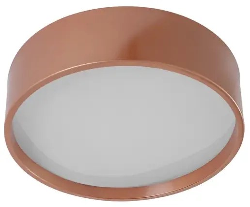 Plafon Sobrepor Alum&amp;amp;#xED;nio Difusor &amp;amp;#xD8;45cm Ravena - COBRE