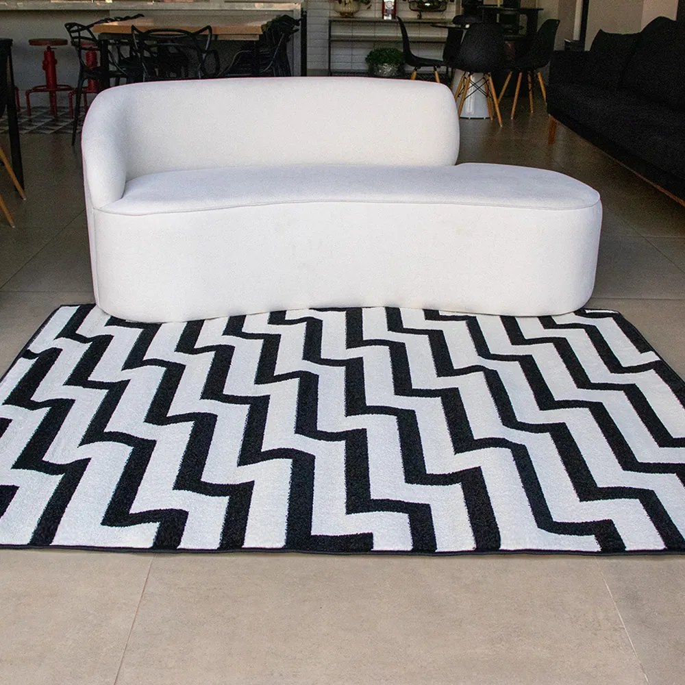 Tapete para Sala de Estar 150x200 Cm Classe a Linhas - D'Rossi
