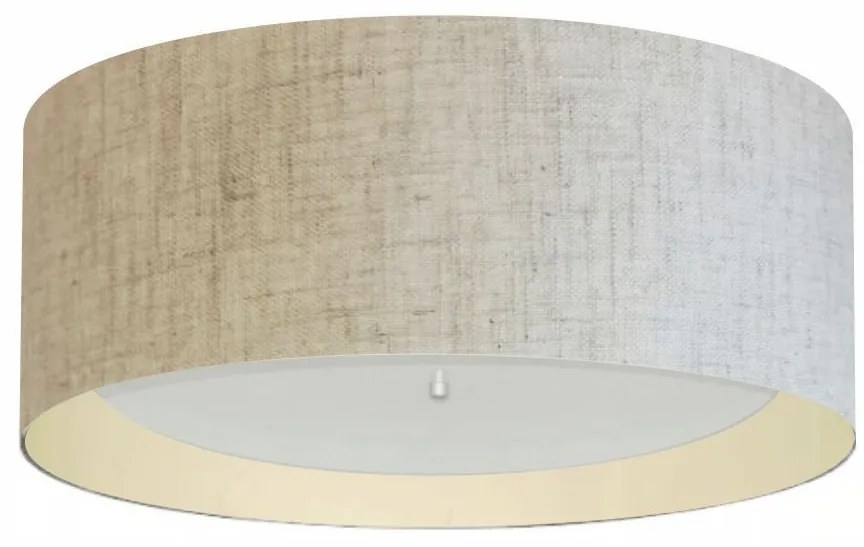 Plafon Para Corredor Cilíndrico SC-3008 Cúpula Cor Rústico Bege Bege