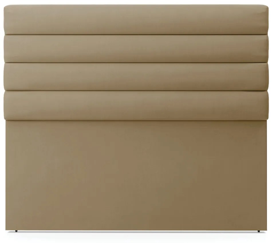 Cabeceira California Para Cama Box Queen 160 cm Suede Marrom Rato - D'Rossi