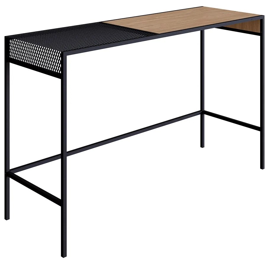 Aparador New 120 cm Hanover e Preto - D'Rossi