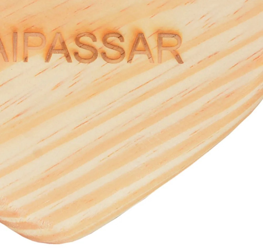 Tábua de Madeira Natural Coração F04 - D'Rossi