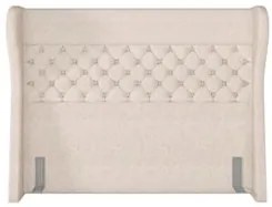 Cabeceira Cama Box Casal 140cm Trinidad Z37 Linho Cru - Mpozenato