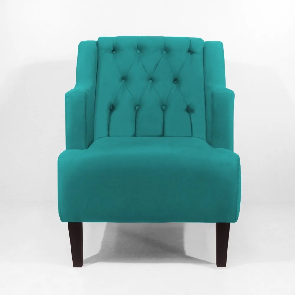 Kit Namoradeira Classic + 2 Poltronas Classic Azul Tifanny