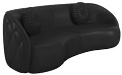 Sofá Decorativo 3 Lugares 240cm com Almofadas e Poltrona Zion Z32 Sint