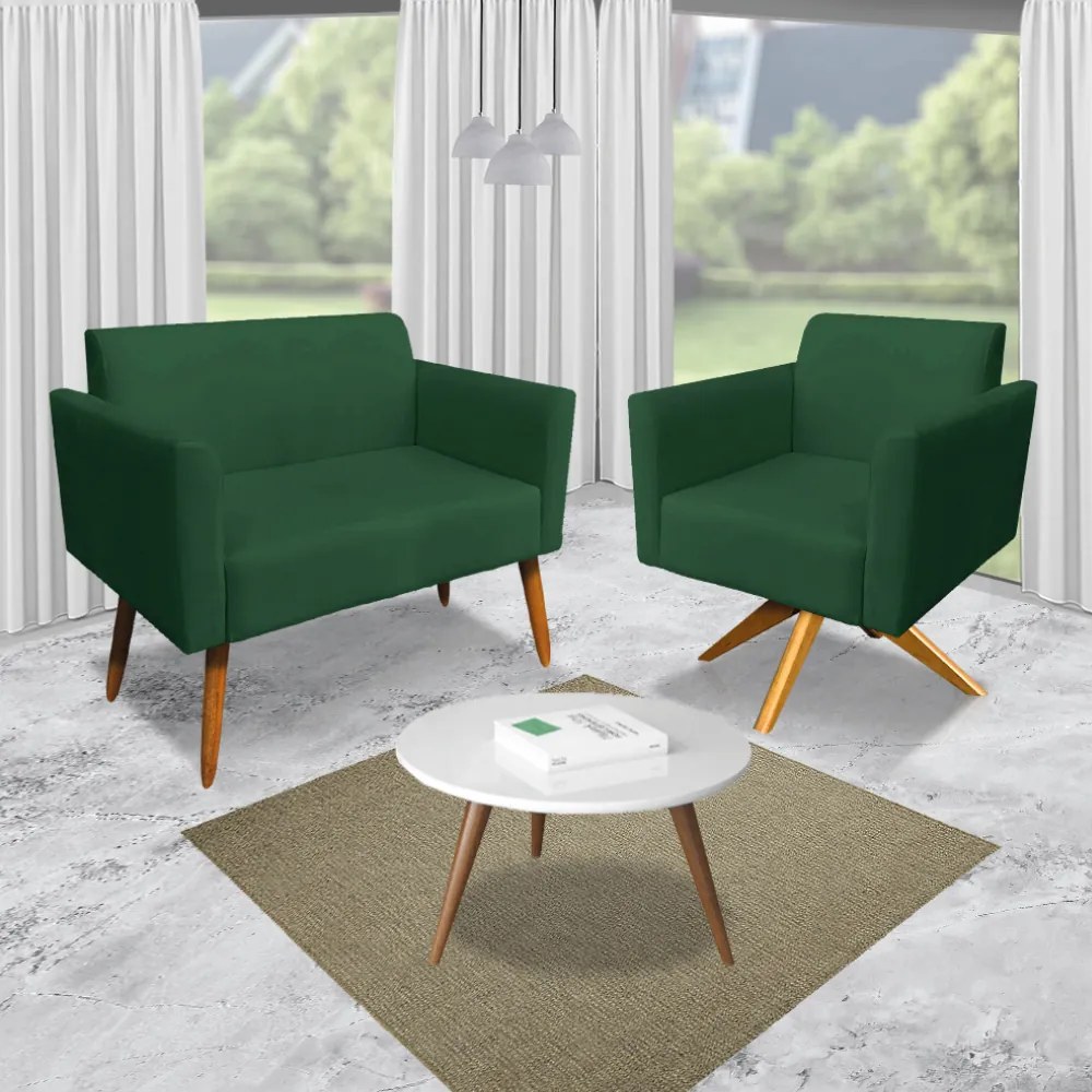 KIT 01 NAMORADEIRA E 01 POLTRONA MARISA