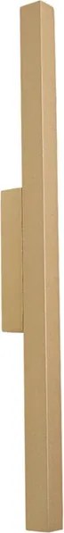 Arandela Led Aluminio Dourado 4,4W 127V 3000K Fit15 Wall