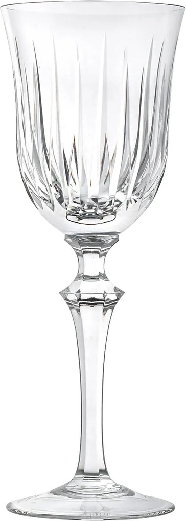 Taça de Cristal Lapidado Artesanal p/ Água - Transparente - 66 Incolor - 66