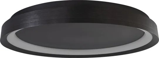 Plafon Led De Sobrepor Redondo Grafite 36w 3000k Giro