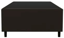 Base para Cama Box Solteiro 88x188cm Hit Z04 Suede Marrom - Mpozenato