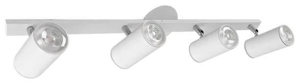 Spot Sobrepor Trilho Aluminio 75Cm - BRANCO FOSCO