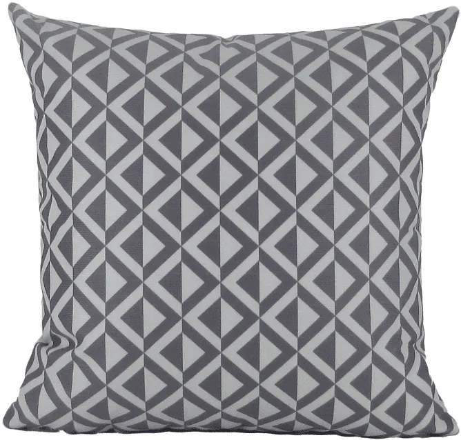 3 Capas para Almofadas Soft Veludo Geométrico Cinza 43x43cm