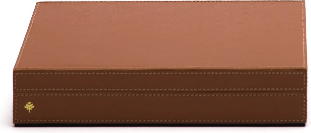 Caixa Porta Cápsulas de Café Sottile Casa em Couro PU - Havana Havana