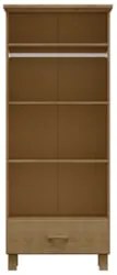 Guarda Roupa Solteiro 82cm 2 Portas 1 Gaveta Renzo Freijó F07 - Mpozen