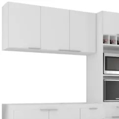 Armário de Cozinha CP02 Para Pia 120cm Pérola Z34 Branco - Mpozenato