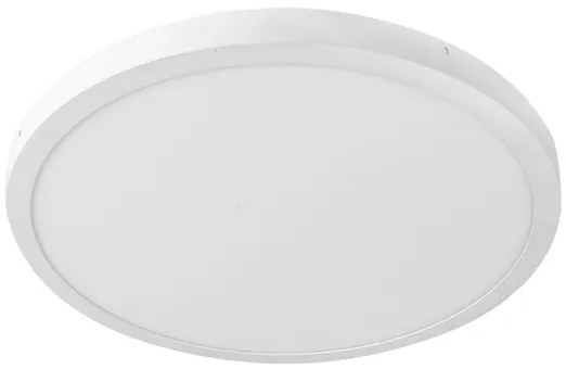 Plafon Led Sobrepor Aluminio Branco 48W 4000K Yamamura