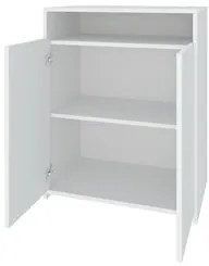 Conjunto Escritório Home Office 4 Peças Golden A06 Olmo/Branco - Mpoze