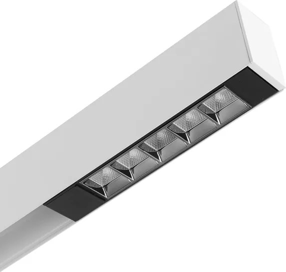 Plafon Led De Sobrepor Para Trilho 7W 40 3000K Trace - PRETO