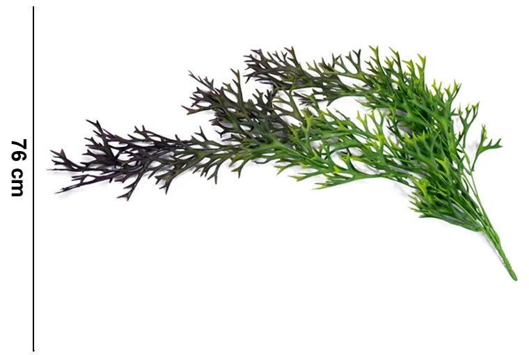 Folha Artificial Chifre De Veado para Pendurar Verde 76 cm F04 - D'Rossi