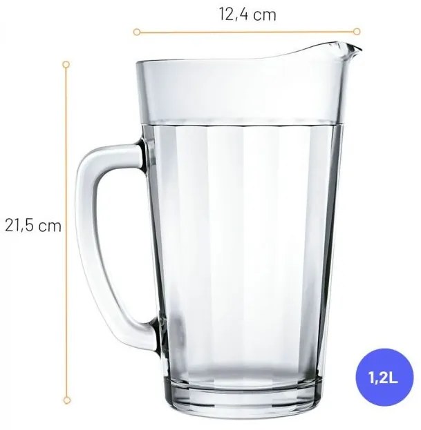Jarra Copo Americano 1,2L