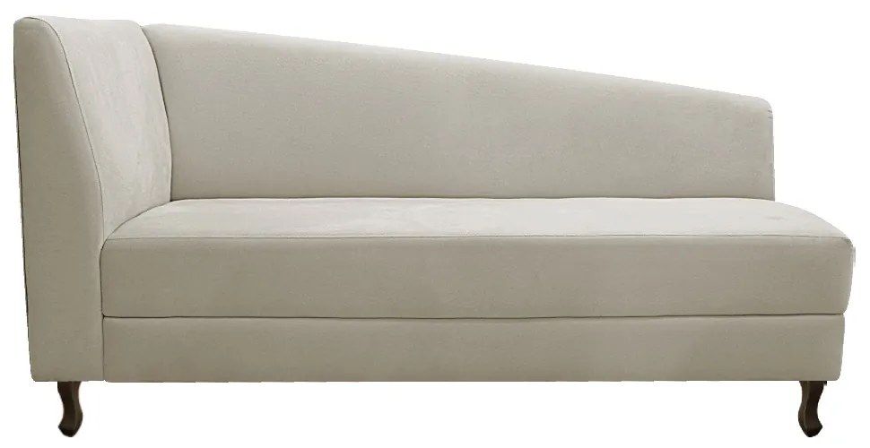 Kit Divã Recamier Heitor 140cm Lado Direito e 02 Poltronas Luiza Linho - ADJ Decor