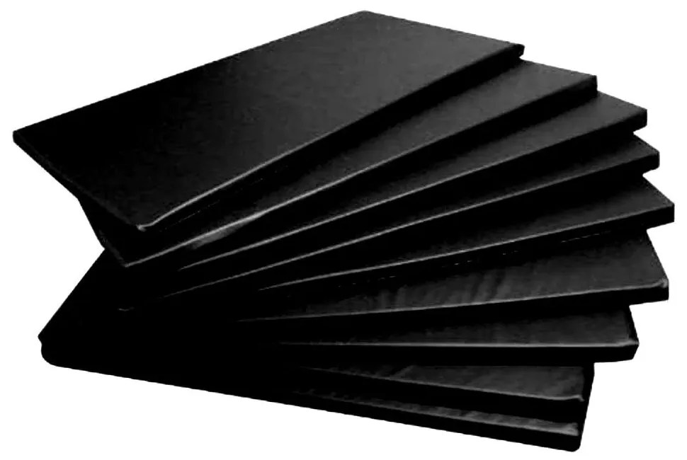 Kit 10 Colchonetes Orthovida 90X42X2Cm | Para Ginástica, Academia E Yo... (Vermelho)
