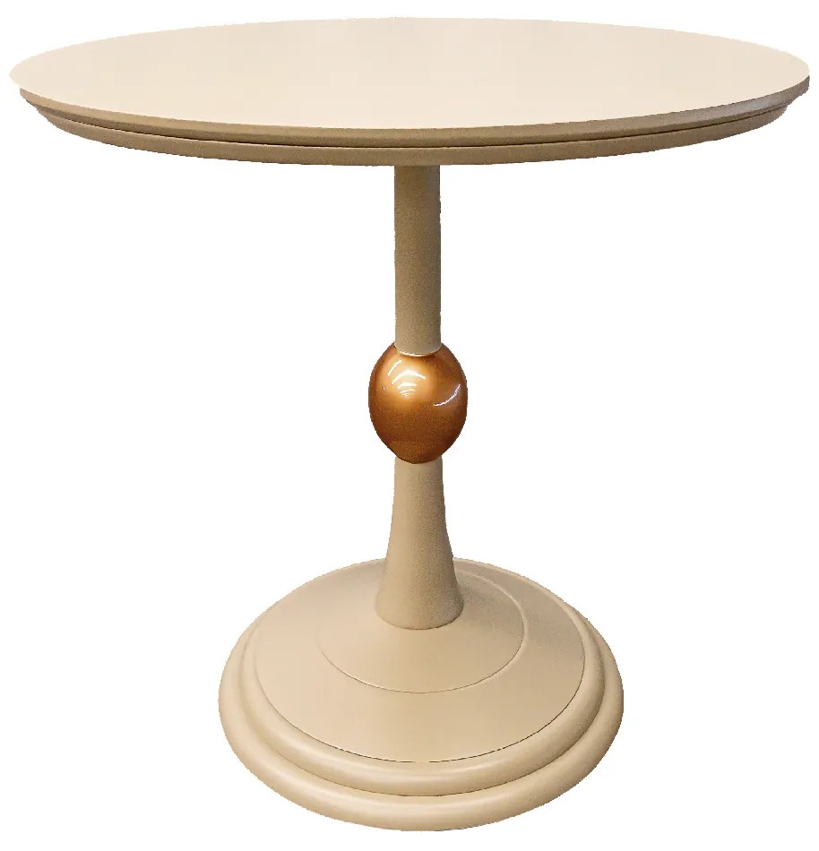 Mesa Lateral Diamante G - Arizona com Detalhes Dourado Soleil  Kleiner