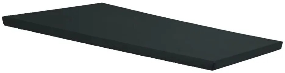 Colchonete Creche 150X60X8Cm Com Espuma D20 Orthovida (Preto)