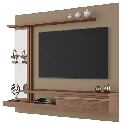 Painel Denver Fendi/Freijó – Bechara Móveis