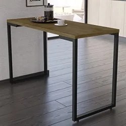 Conjunto Mesa de Cozinha Prattica Industrial 120cm e 2 Cadeiras Eames