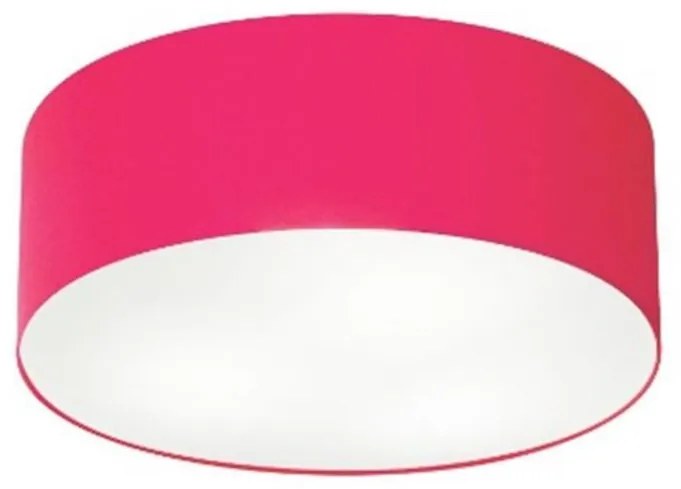 Plafon Para Sala Cilíndrico SL-3046 Cúpula Cor Rosa Pink