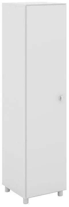 Armário Multiuso 1 porta Lavanderia AM3107 Branco