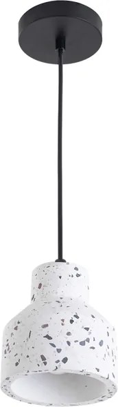 Pendente Metal Granilite Terrazzo - BRANCO