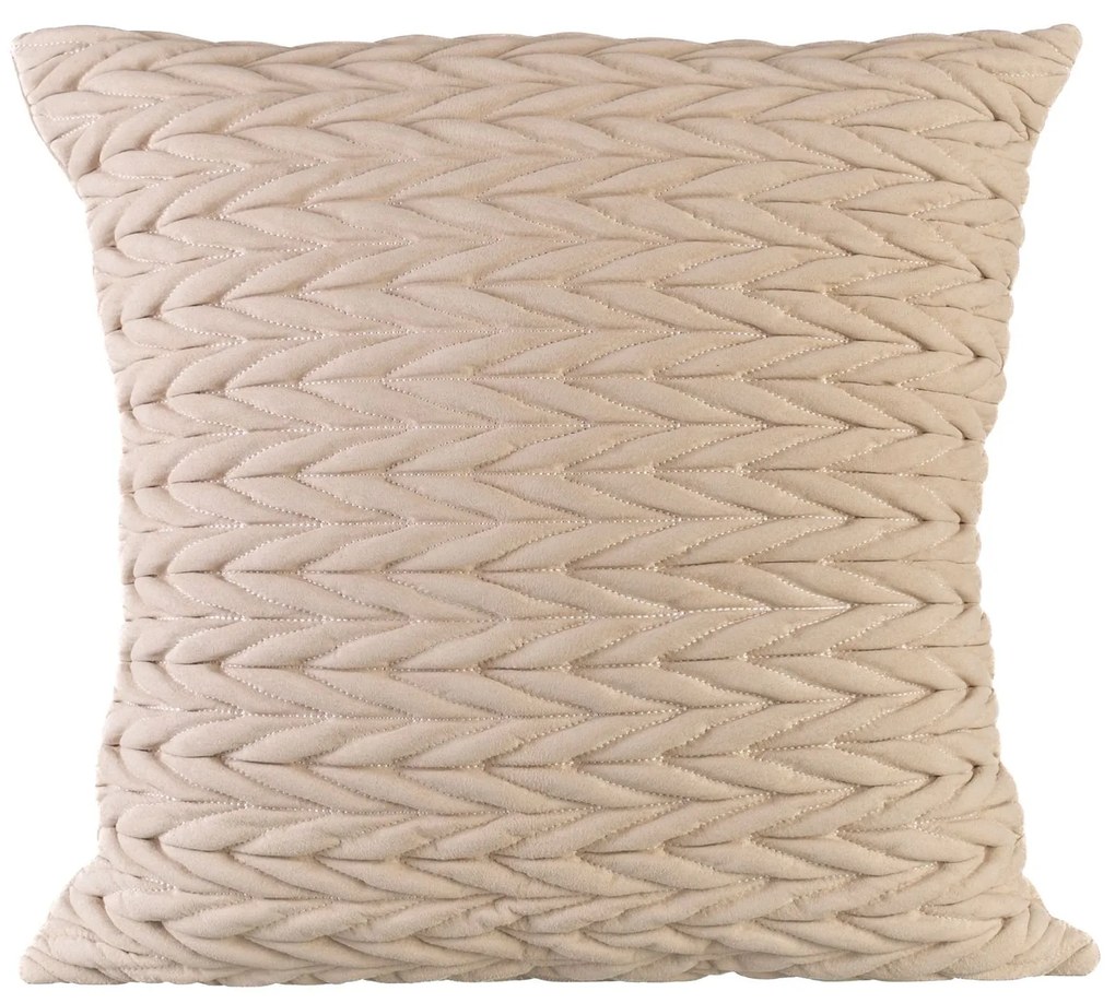 Almofada Miu Miu Camurça  Cinza - 50x50cm