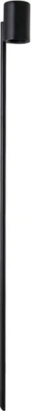 Balizador Led 3w 100lm 2700k Ip65 Alumínio Preto Neuss