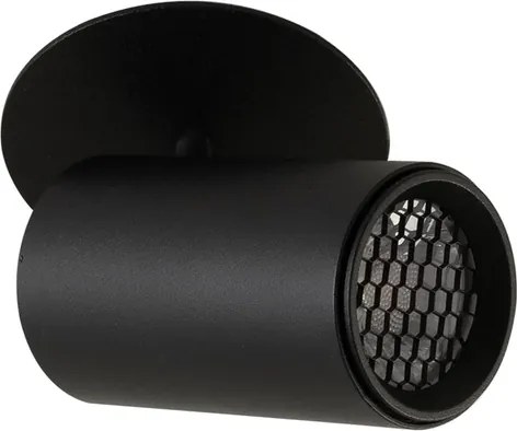 Spot Led Alumínio Com Honeycomb 7w 2700k 24° Fit10 - PRETO